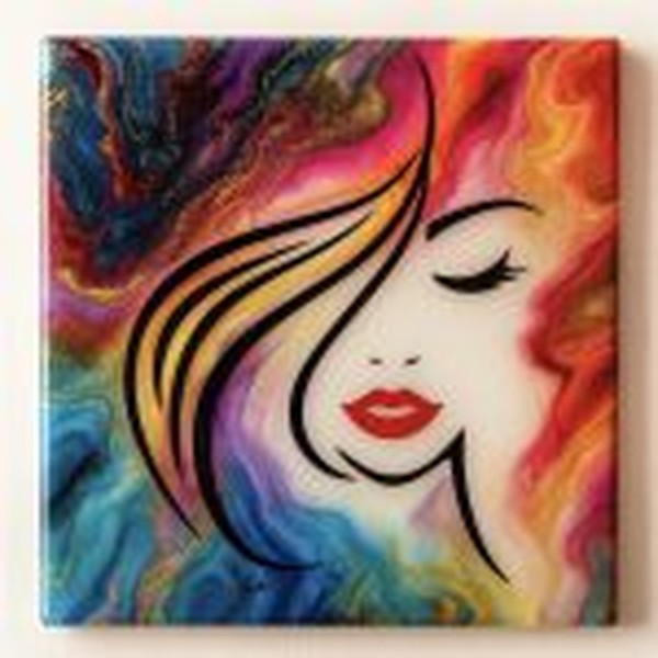 استیکر دختر