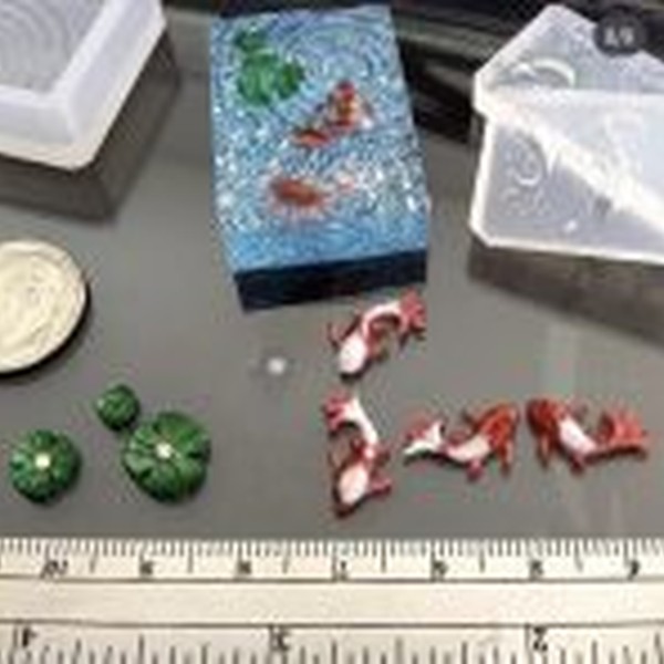 قالب ماهی مینیاتوری