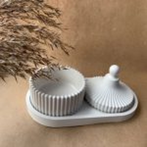 قالب سیلیکونی قندان_شیاردار