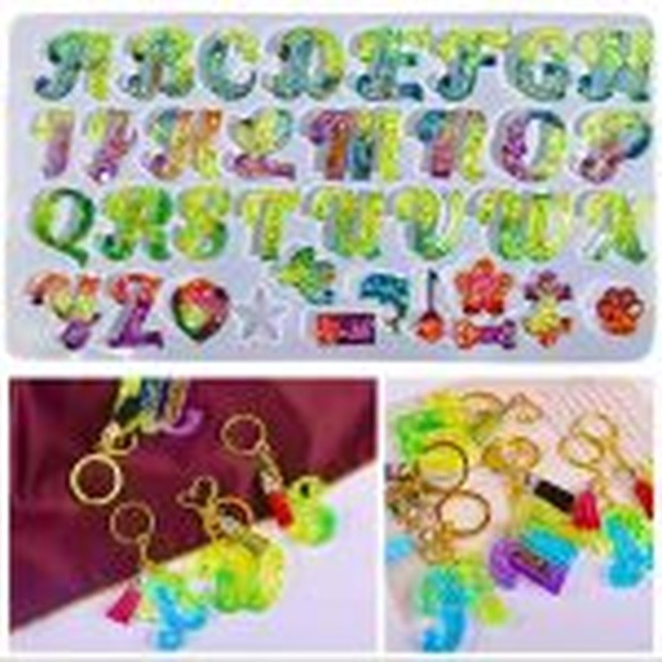 قالب سیلیکونی حروف فانتزی