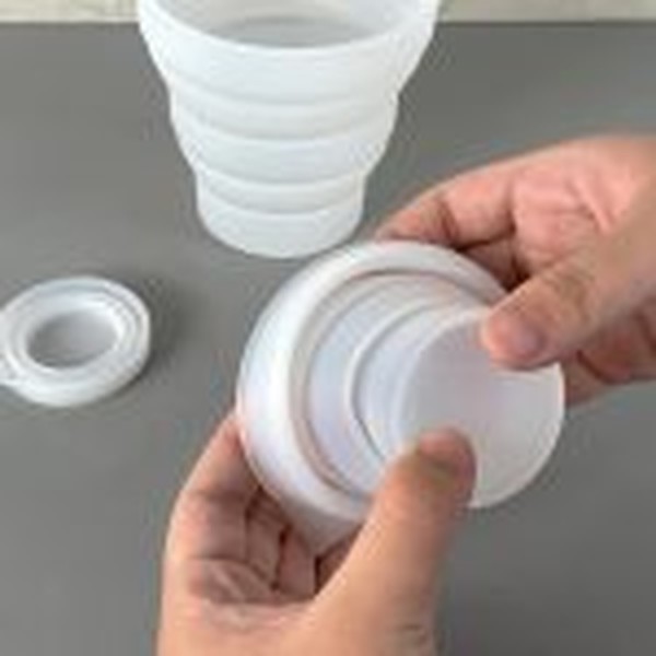 سه سایز بشر سیلیکونی