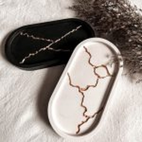 قالب سه سایز بیضی لبهدار