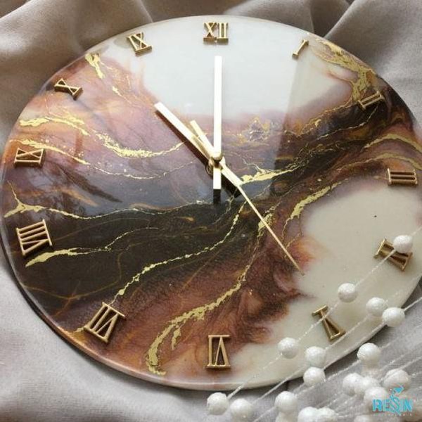 قالب ساعت با اعداد