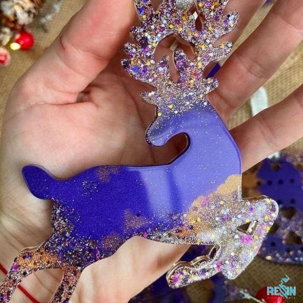 قالب گوزن کریسمس