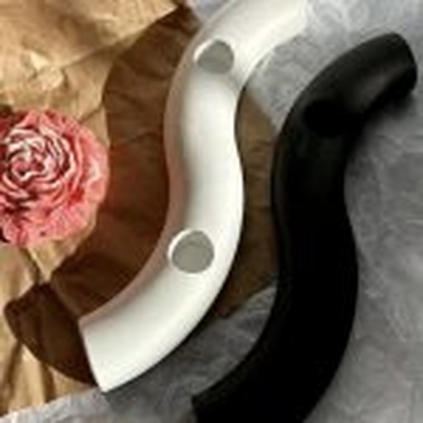 Two Model Spiral Glass Mould