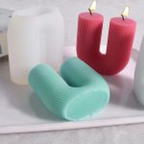 قالب شمع U شکل