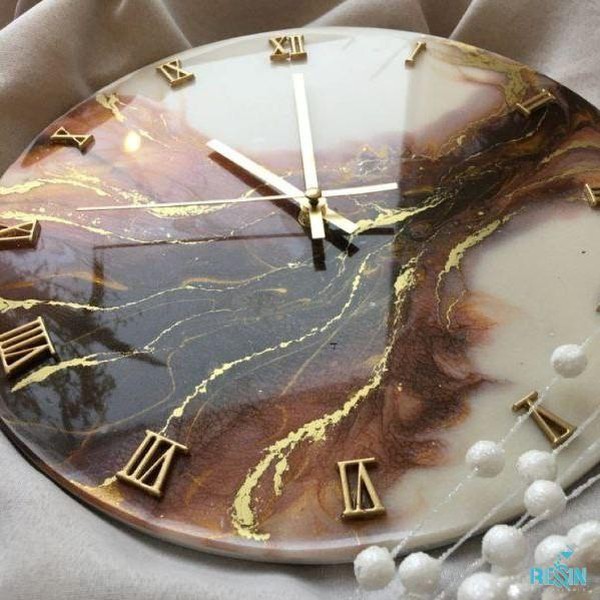 قالب ساعت با اعداد