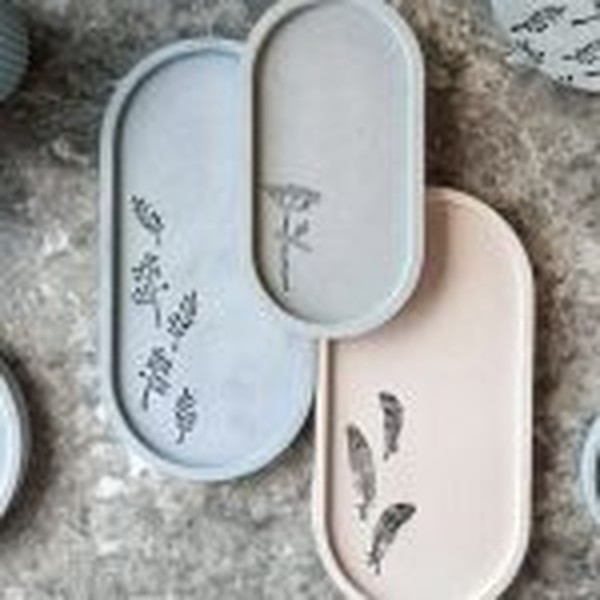 قالب سه سایز بیضی لبهدار