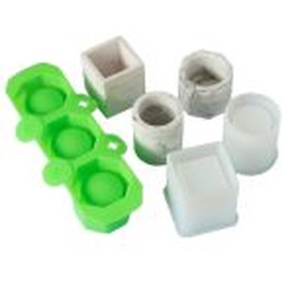 قالب گلدان سه عددی شش ضلعی