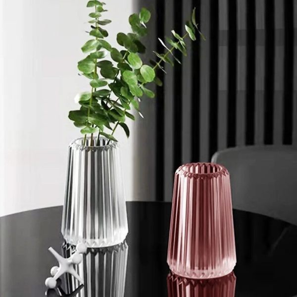 قالب گلدان ۱۵سانتی مدل شیاردار