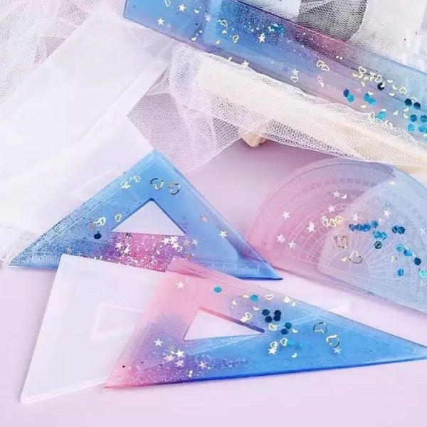 قالب سیلیکونی ست هندسه سه عددی