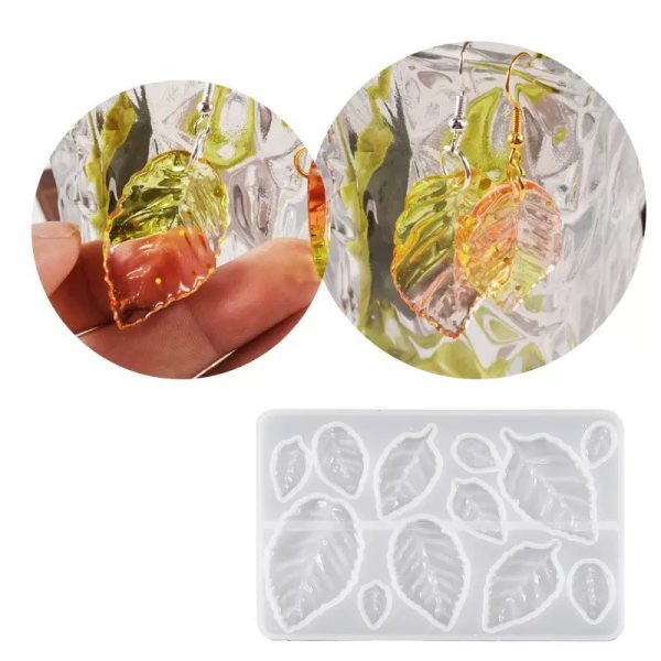 قالب گوشواره مدل برگ