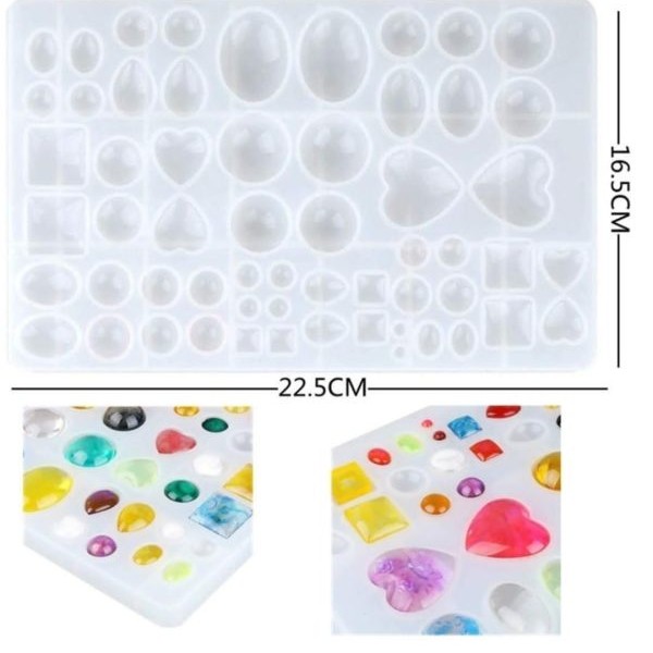 قالب سیلیکونی نگین محدب