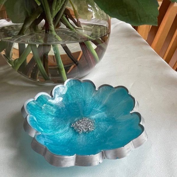 قالب زیرلیوانی گل