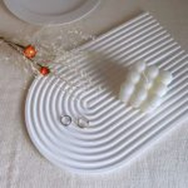 قالب سیلیکونی سینی رنگینکمان