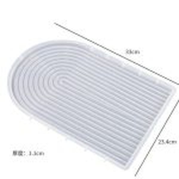 قالب سیلیکونی سینی رنگینکمان