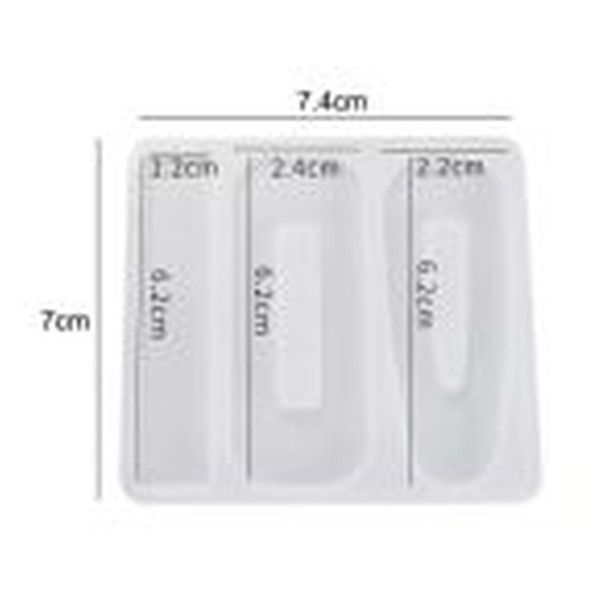 قالب سیلیکونی گیره مو