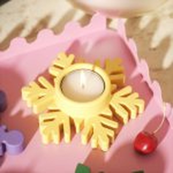 قالب جا شمعی برف