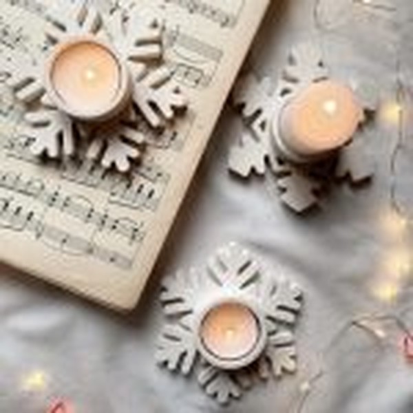 قالب جا شمعی برف