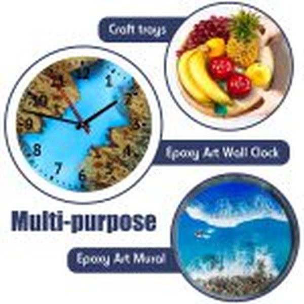 قالب سیلیکونی سینی و ساعت در چهار سایز م