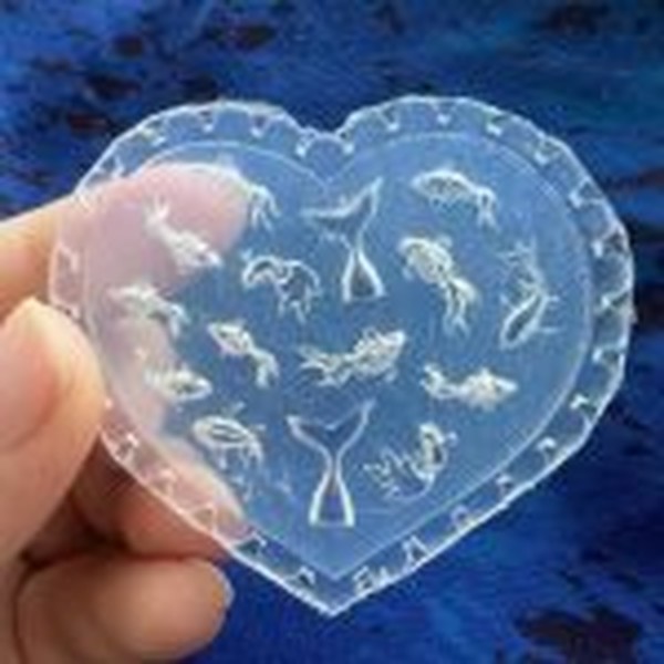 قالب ماهی مینیاتوری