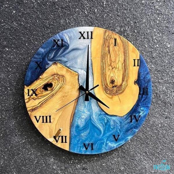 قالب ساعت با اعداد