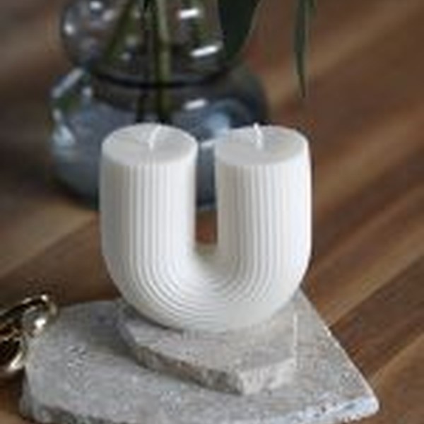 قالب شمع U شکل