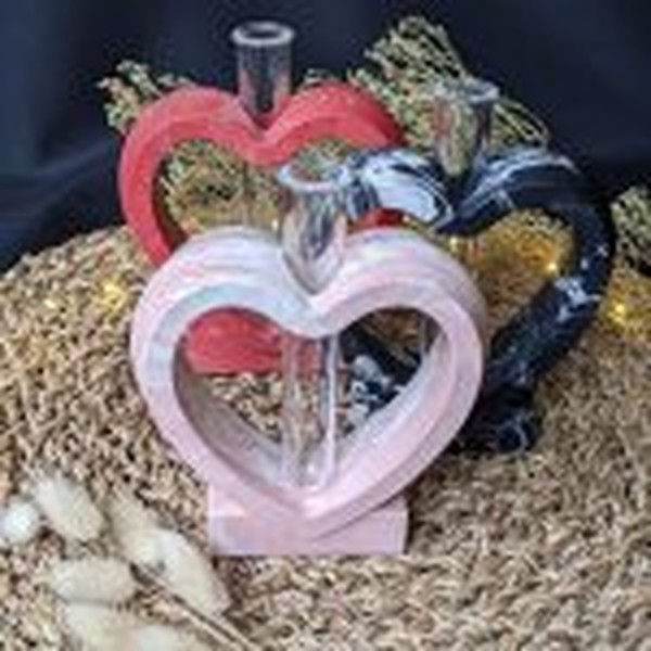 قالب گلجای قلب