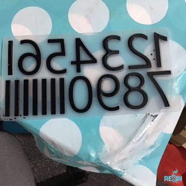 قالب ساعت با اعداد