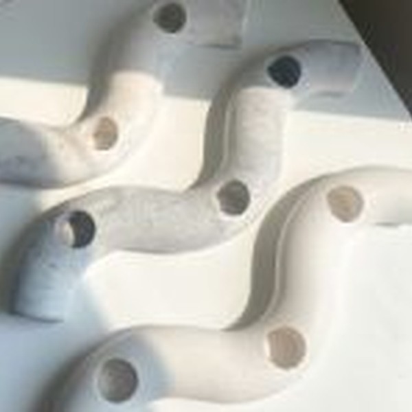 Two Model Spiral Glass Mould