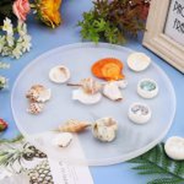 قالب سیلیکونی سینی و ساعت در چهار سایز م