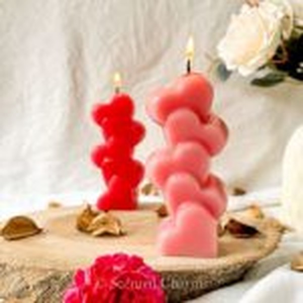 قالب قلب چهارتایی