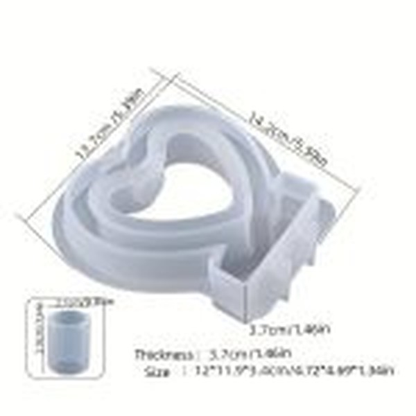 قالب گلجای قلب