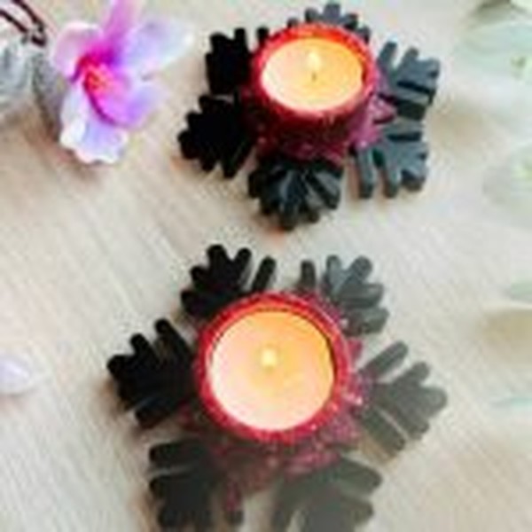 قالب جا شمعی برف