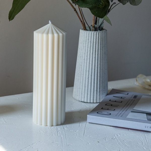 قالب شمع شیاردار