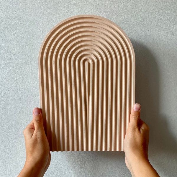 قالب سیلیکونی سینی رنگینکمان