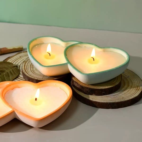 قالب کاسه قلب دوتایی