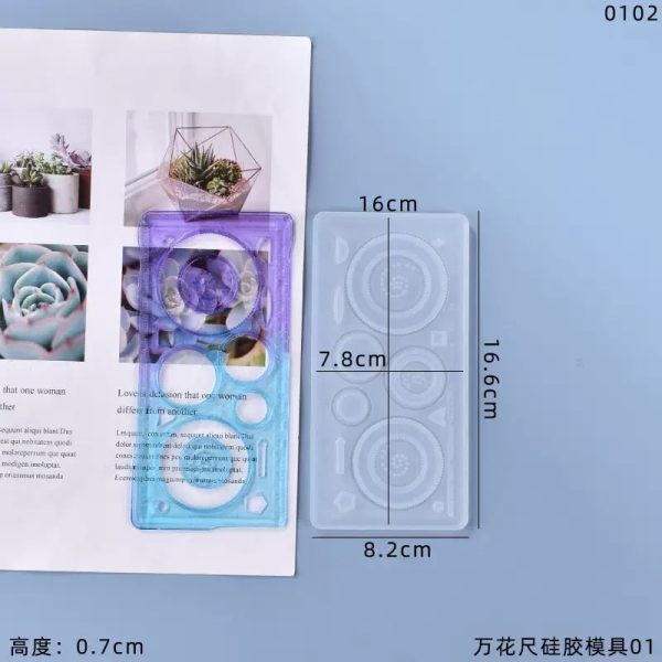 قالب خط کش شابلون