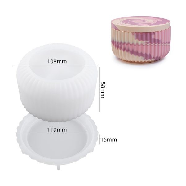 قالب کاسه شیاردار