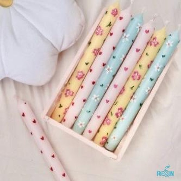 قالب شمع قلمی ساده