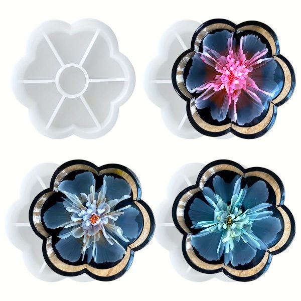 قالب گل لبه دار