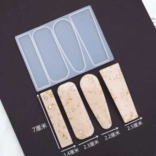 قالب سیلیکونی گیره مو