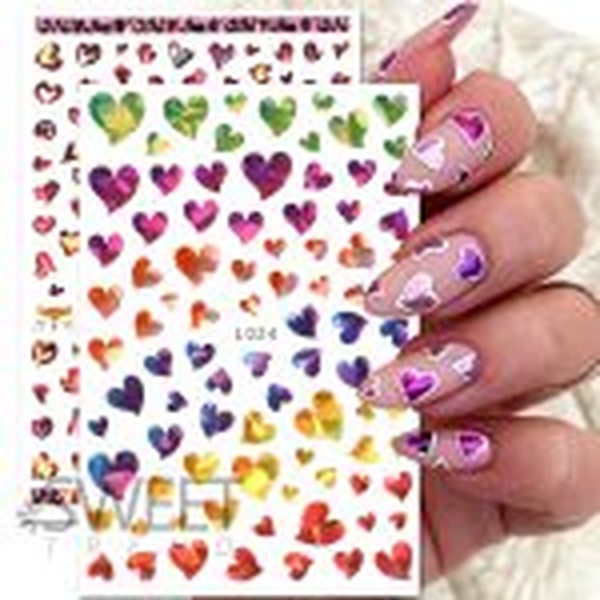 برچسب قلب هولوگرامی