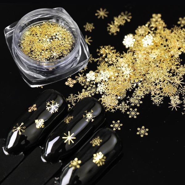 پولک فلزی برف