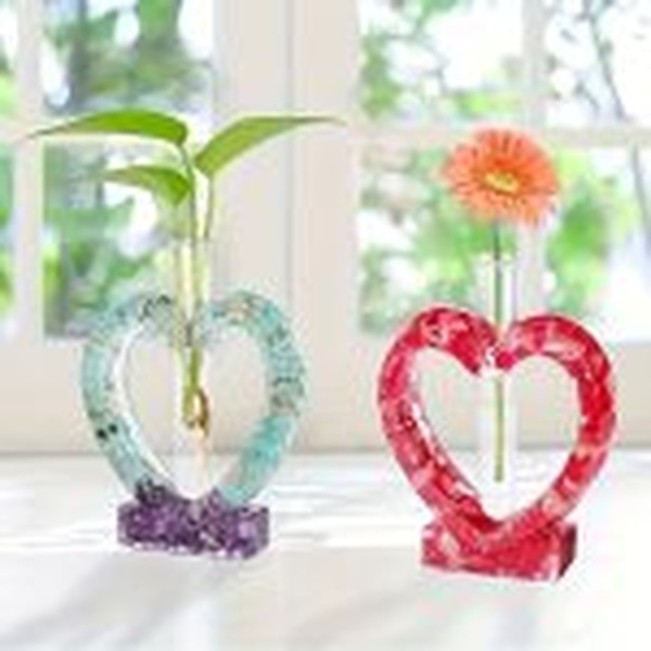 قالب گلجای قلب