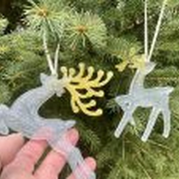 قالب گوزن کریسمس