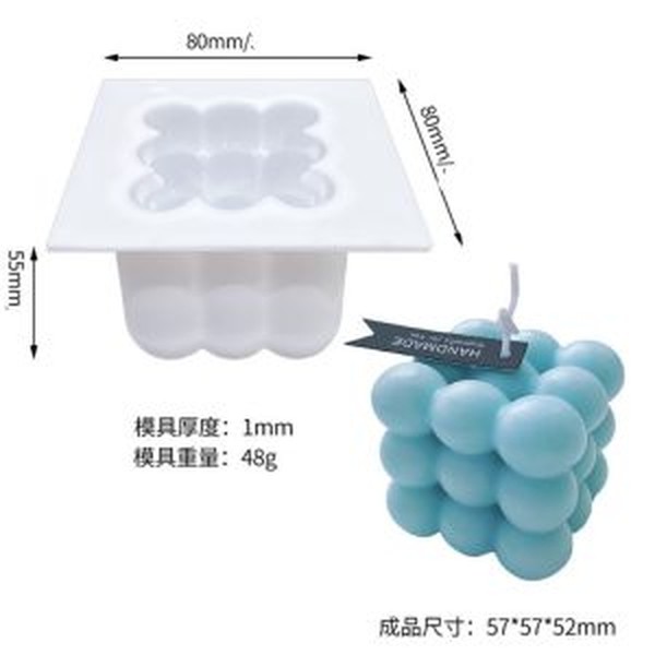 قالب گل رز ۶عددی