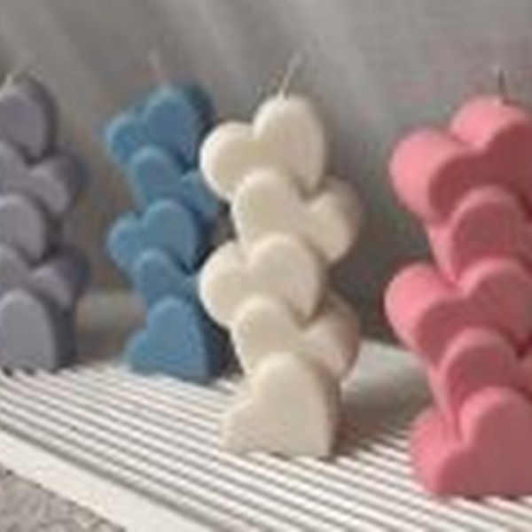 قالب قلب چهارتایی