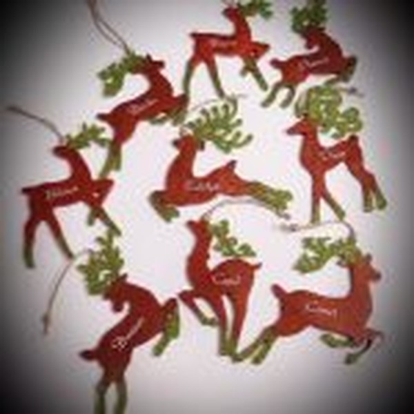 قالب گوزن کریسمس