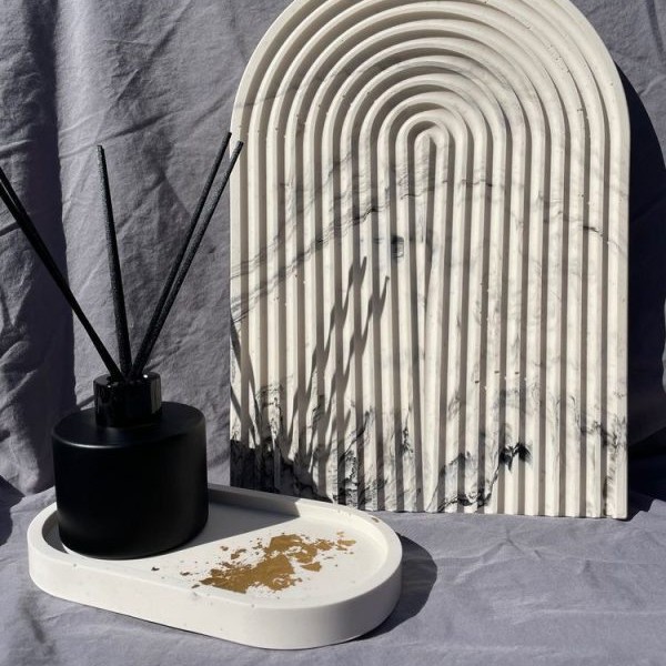 قالب سیلیکونی سینی رنگینکمان